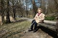 Free Granny Enjoying Sun! Stock Photo - 2297280