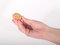 Free Hand Holding Walnut Stock Image - 2291711