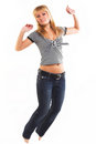 Free Girl Jumping Stock Images - 2305654