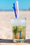 Free Mojito Cocktail On A Beach Stock Images - 2306584