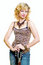 Free Attractive Blonde With A Elect Royalty Free Stock Image - 2306646