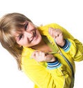 Free Cheerful Young Sportive Woman Stock Photos - 2318673