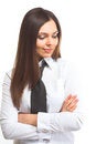 Free Satisfied Businesswoman Royalty Free Stock Photography - 2318687