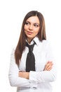 Free Satisfied Businesswoman Royalty Free Stock Photos - 2318688