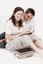 Free Couple Reading Stock Photography - 2325482