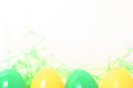 Free Shiny Green And Yellow Easter Stock Photo - 2329620