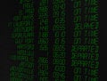 Free Digital Flight Screen Royalty Free Stock Image - 2333656