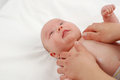 Free Newborn Child Massage 11 Royalty Free Stock Photos - 2337168