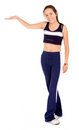 Free Fitness Woman Displaying Stock Image - 2343331