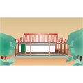 Free Oriental House And Garden Royalty Free Stock Image - 2343906