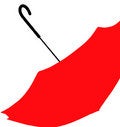 Free Red Umbrella. Stock Photo - 2348490