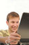 Free Businessman Works On Laptop Stock Photos - 2344033