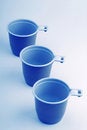 Free Three Plastic Glasses Stock Photography - 2361582