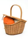 Free Isolated Retro Basket Stock Image - 2368941