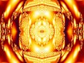 Free Gold Abstract Flower - Fractal Stock Photo - 2378060