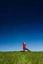 Free Happy Man Jumping Stock Image - 2378621
