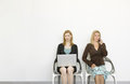 Free Workers Sit In Chairs Royalty Free Stock Photo - 2386575
