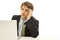 Free Businessman With Laptop Stock Image - 2386311