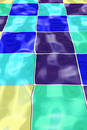 Free Rippled Pool Tiles Royalty Free Stock Photos - 245768