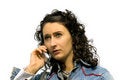 Free Woman On A Cell Phone Stock Images - 2404774