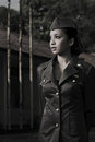Free Female Army Personnel Royalty Free Stock Photography - 2406217