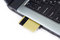 Free Credit Card Inserted In Laptop Stock Photo - 2400960