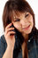 Free Phone Woman 14 Stock Photography - 2402082