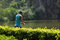 Free Teen Fishing In The Pond Stock Photography - 2410862