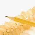 Free Pencil And Shavings Royalty Free Stock Photography - 2425697