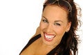 Free Laughing Sexy Brunette Royalty Free Stock Photography - 2426987