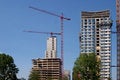 Free Office Buildings Under Constru Stock Image - 2427121