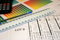 Free Chart And Plans Royalty Free Stock Photography - 2436717