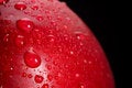 Free Red Apple Drops Stock Photography - 2440792