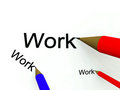 Free Write And Work 83 Stock Photography - 2446452