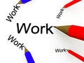 Free Write And Work 85 Royalty Free Stock Image - 2446456