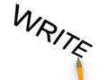 Free Write 46 Royalty Free Stock Photo - 2446625