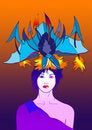 Free Graphic Woman New Royalty Free Stock Photos - 2465228