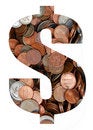 Free Currency In Coins Royalty Free Stock Photo - 2467905