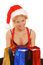 Free Attractive Santa Shopping Royalty Free Stock Photo - 2469115