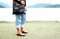 Free Strolling The Beach Royalty Free Stock Photo - 2469535