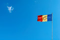 Free Moldavian Flag Royalty Free Stock Image - 2477296