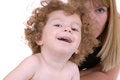 Free Anna And Her Mom Royalty Free Stock Image - 2498006