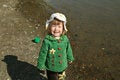 Free The Girl Ashore Of River Stock Images - 2507964