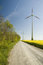 Free Wind Turbines And Rapeseed Fie Stock Image - 2507751