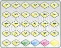 Free Alphabet Game Blocks Royalty Free Stock Photography - 2512477