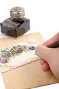 Free Writing Postacard Stock Photo - 2528860