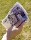 Free Handful Of Money Stock Image - 2529461