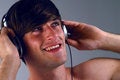 Free Young Man With Headphones Stock Photo - 2541160