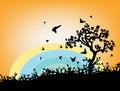 Free Warm Sunset Stock Image - 2553051