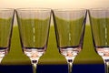 Free Row Of Empty Glasses Stock Photo - 2556140